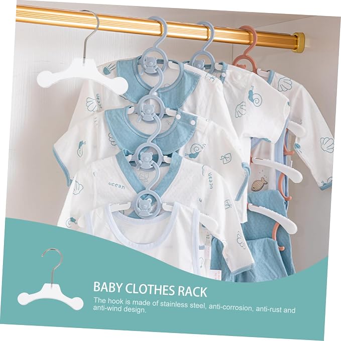 BESPORTBLE Pet Clothes Hanger Dog Apparel Hanger Non- Design for Windproof Use Convenient Small Hook for Pet Owners