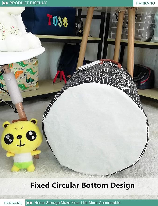 Storage Bin Foldable Nursery Organizer Basket Magic cub | Foldable with Waterproof PE Coating Organizer Bin for Kids Boys and Girls,Office,Bedroom,Clothes