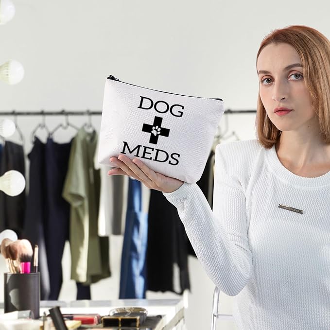 G2TUP Dog Medicine Bag - Vet Tech Gifts, Dog Essentials Storage for Travel, Camping, Car Emergency