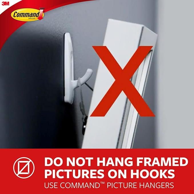 Command Spray Bottle Hangers, Holds up to 32 fl oz, 2 Hangers with 4 Strips, Damage-Free Spray Bottle Holder Wall Mount to Cabinet, Kitchen, or Under Sink (Pack of 6)