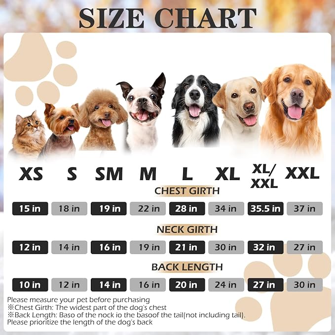 Security Dog Hoodies,Soft & Warm Dog Sweatshirt,X-Large | Halloween Dogs Costume Winter Autumn Fleece Pet Clothes Hooded with Pocket for Puppy,Cat, Small Medium Large Dogs