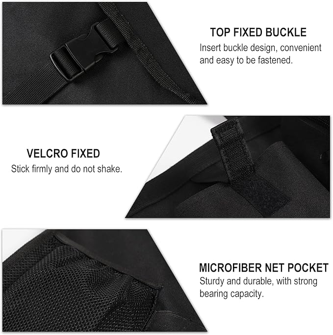 JeCar for Wrangler Rear Seat Divider Pet Net Dog Barrier Trunk Cargo Organizer Storage Accessories for 2007-2024 Jeep Wrangler JK JL (4-Door Only)