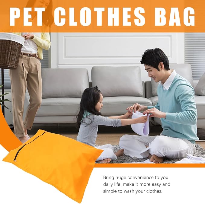 Hemobllo Laundry Hair Catcher Dog Laundry Bag Polyester Material Fading-resistant for Long Use