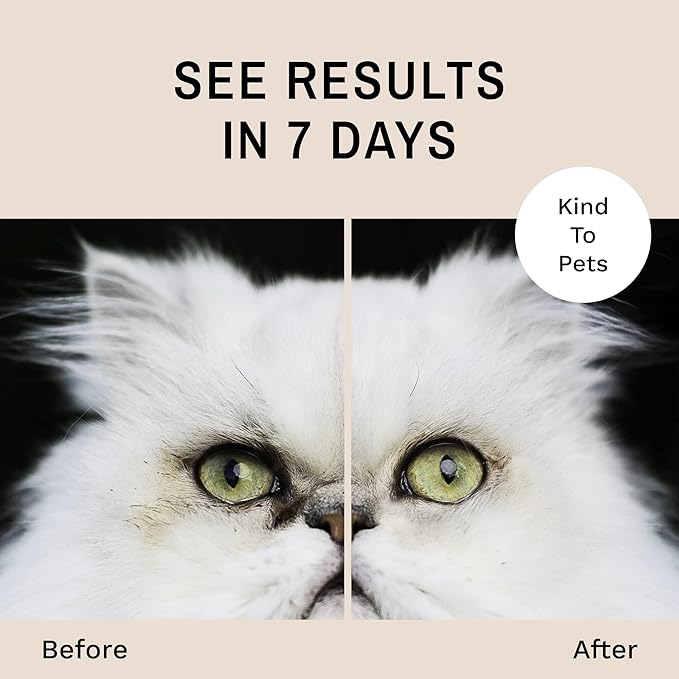 Eye Envy Tear Stain Wipes for Cats. Textured to Gently Clean Tear Stains. Natural Formula. Recommended by Persian & Exotic Breeders, Groomers. USA Made. 60 Cat Eye Wipes