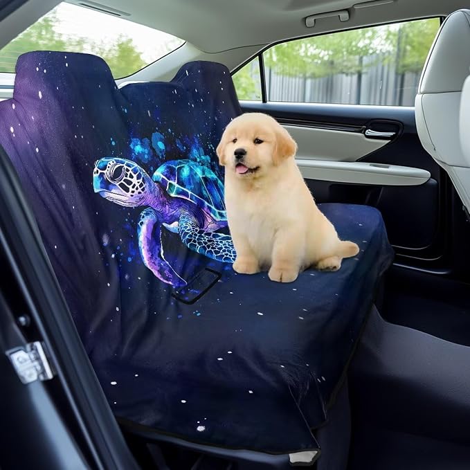 Renewold Car Back Seat Towel Cover After Gym Running Surfing Rear Bench Protective Dog Car Seat Cover Cushion Mat Fit Most Vehicles Bus Train Sea Turtle Camping Blanket Pads