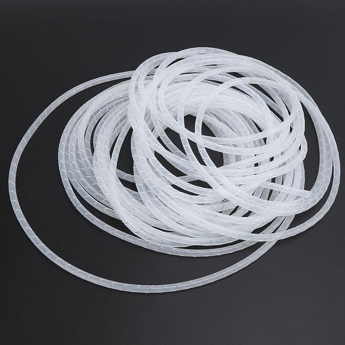 YOUTHINK Wire Hiding Spiral Tube Cable Cover to Prevent Petscatsdogs from Chewing, Organize Cables, Organize Power Cords, Protect (#5)