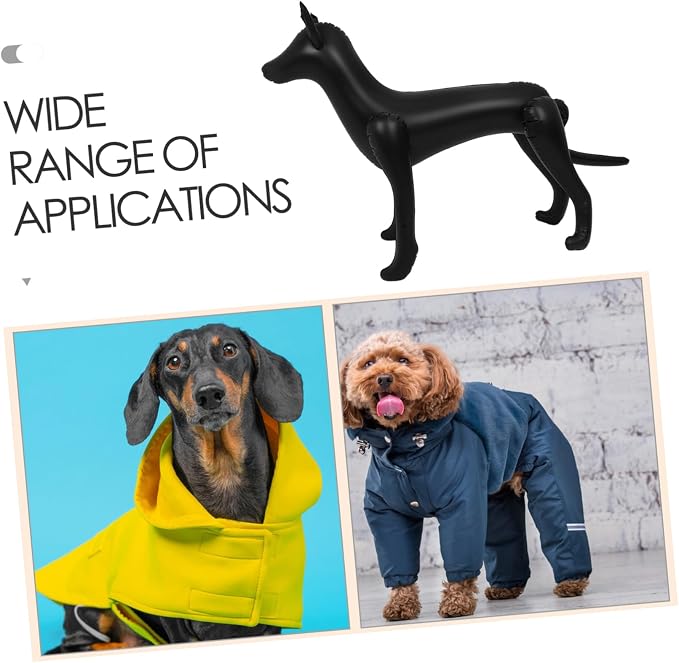 YARNOW Inflatable Dog Clothing Mannequin Display Stand for Pet Grooming Counters Soft for Retail Displays and Home Decor Dog