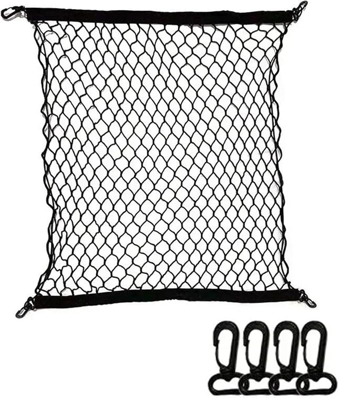 Car Nets Nylon Car Rear Cargo Net Trunk Storage Organizer Net For A1 A2 A3 A4 A5 A6 A7 A8 Q2 Q3 Q5 Q7 S3 S4 S5 S6 S7 S8 TT TTS Cargo Net