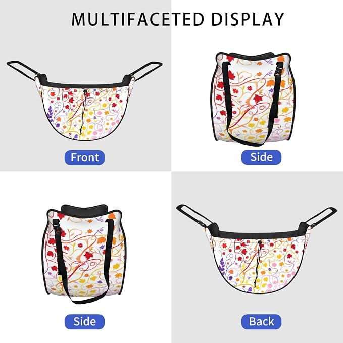 Color Vine Car Seat Organizer-Backseat Storage Bag for Travel | Waterproof Durable. Holds Snacks Gear Essentials. Fits Most Cars.