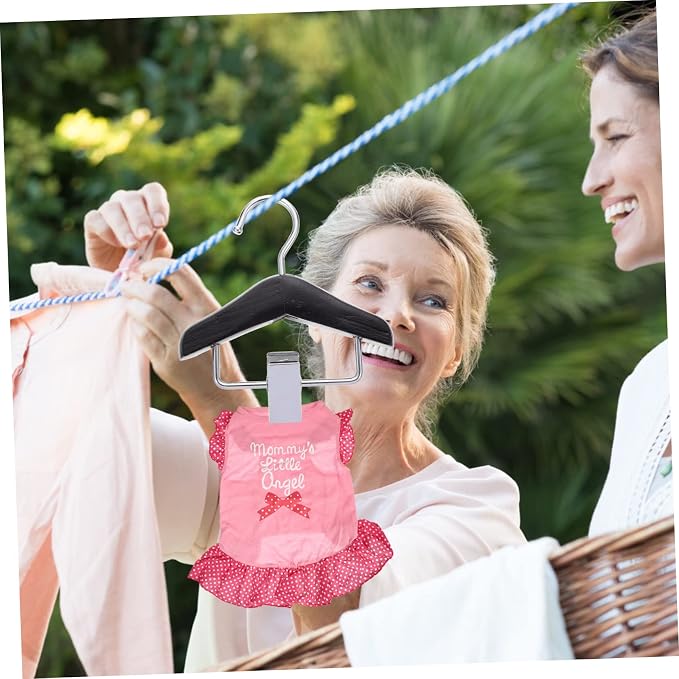 Abaodam 1Pc Dog Apparel Hanger Lightweight Plastic Pet Clothing Hanging Rack for Organizing Dog Clothes Compact Design for Home and Pet Shops
