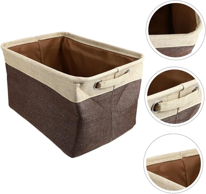 ABOOFAN 2pcs Folding Dog Toy Basket Versatile Storage Container for Household Items Toys and Sundries and Stylish Organizer for Home Use