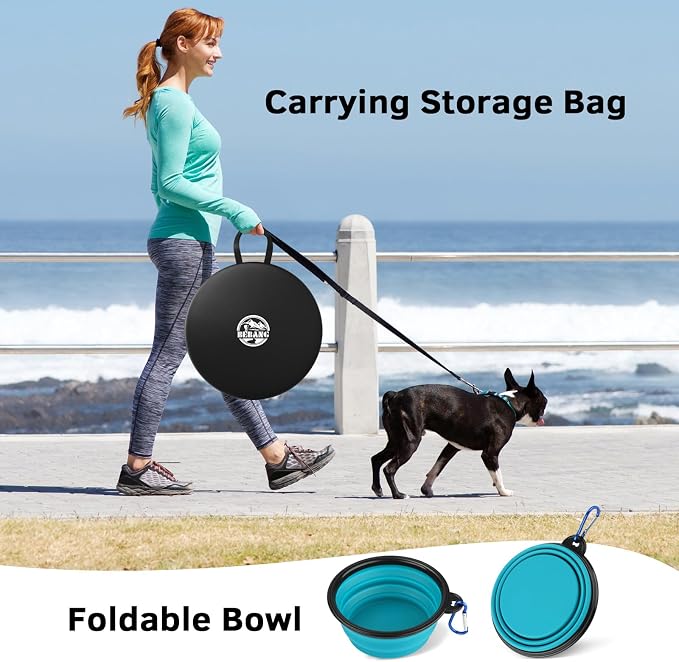 Dog Playpen for Puppies and Cats: Foldable Pet Pen with Dual Doors | Two Zippered Doors, 360° Mesh Windows, Removable Breathable Top, Spacious Interior