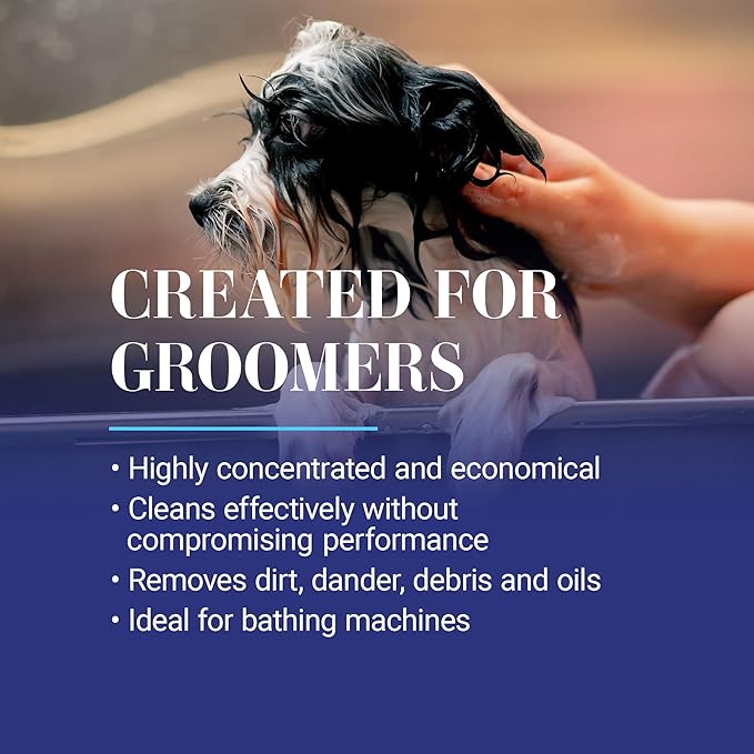 Chris Christensen SmartWash50 Ultra Concentrated Dog Shampoo, Makes up to 50 Bottles, Groom Like a Professional, Delightfully Fragranced, Suitable for All Coats, Made in The USA (Tropical - Breeze)