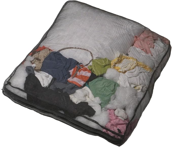 Molly Mutt Dog Bed Stuff Sack, 100% Nylon, Huge, 36"x45"x5" | Zippered Mesh Stuff Bag for Dog, Puppy, or Cat Bed, Durable, Washable, Free of Harmful Chemicals