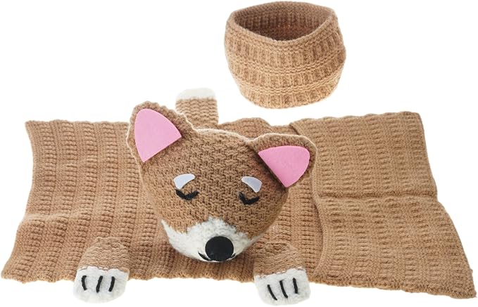 Knitted Dog Bed Storage Bag Multipurpose Household Organizers for Bedroom Kitchen Management Portable Pet Sofa Organizers