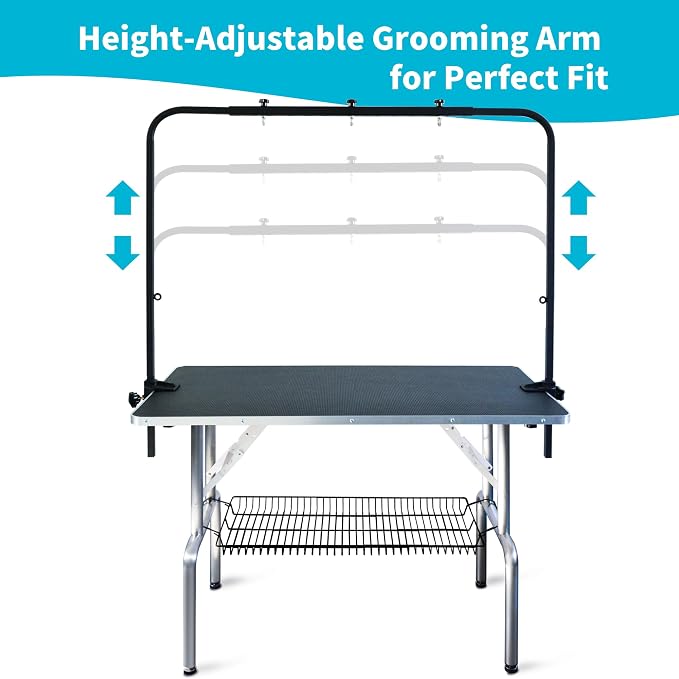 46-in Dog Grooming Table for Large Pets