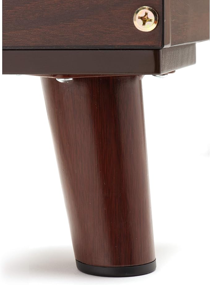Furhaven Elevated Dog Bed Frame for 36" x 27" Large Dog Beds, Easy Assembly - Mid-Century Modern Bed Frame - Walnut, Large