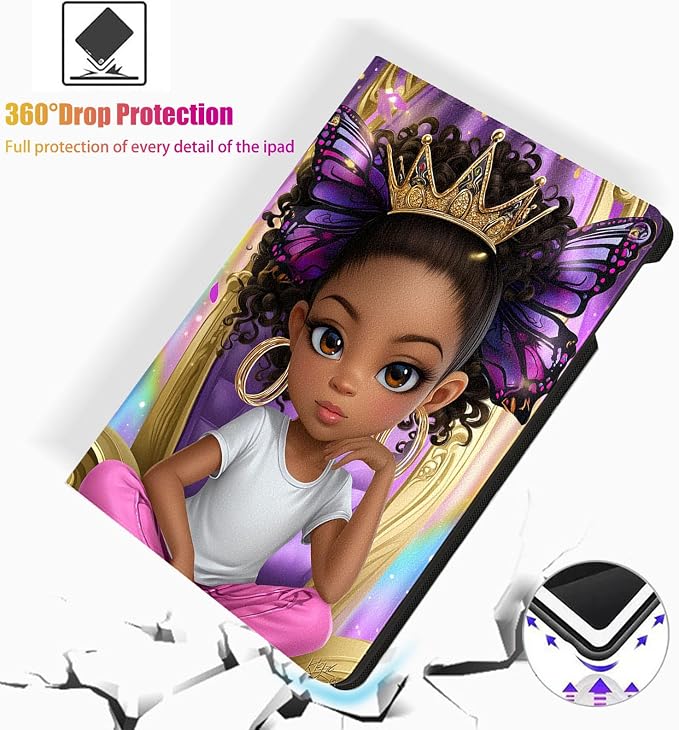 for Samsung Galaxy Tab A7 2020/2022 Model T500/T505/T507/T509 Tablet Case,Auto Wake/Sleep,Adjustable Stand Protective Cover - Cute Butterfly Rabbit