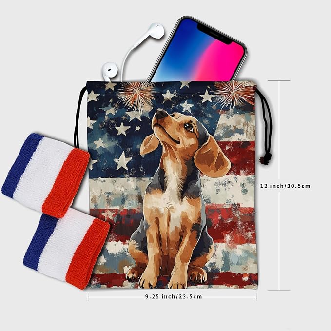Nerxy Pet Gymnastics Grip Bag Dog Cat Drawstring Grip Bags Puppy Shoe Bag Gym Storage Pouch