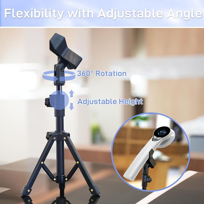 Cold Laser Therapy Device for Dogs - Infrared Red Light Therapy Device with Adjustable Stand, Portable Therapy Device for Pain Relief Arthritis, Spinal and Promote Blood Circulation