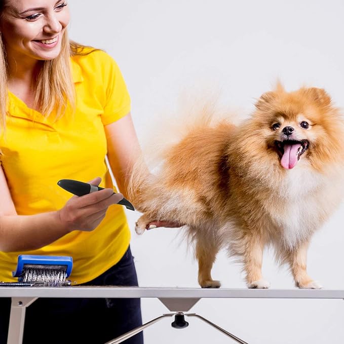 Dog Clippers, Cordless Cat and Small Dogs Clipper, Low Noise Electric Pet Trimmer, Dog Grooming Clippers for Trimming The Hair Around Paws, Eyes, Ears, Face, Rump …