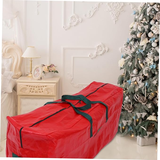 Zerodeko Large Christmas Tree Storage Bag Organizer with Zipper for Easy Closure Protects Christmas Trees Holiday Items