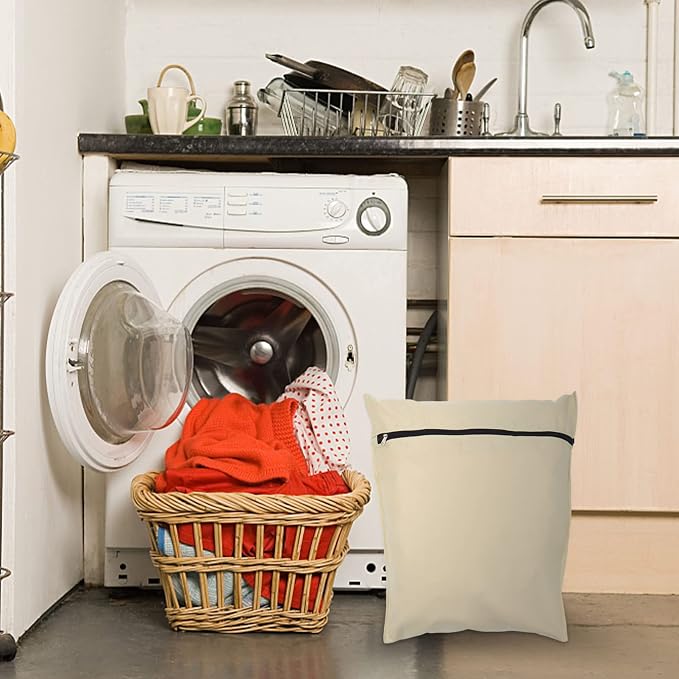 Hemobllo Pet Laundry Bag for Dogs and Cats Extra Large Capacity Washing Bag Prevents Hair from Transferring for Home and Travel Use Lightweight Storage
