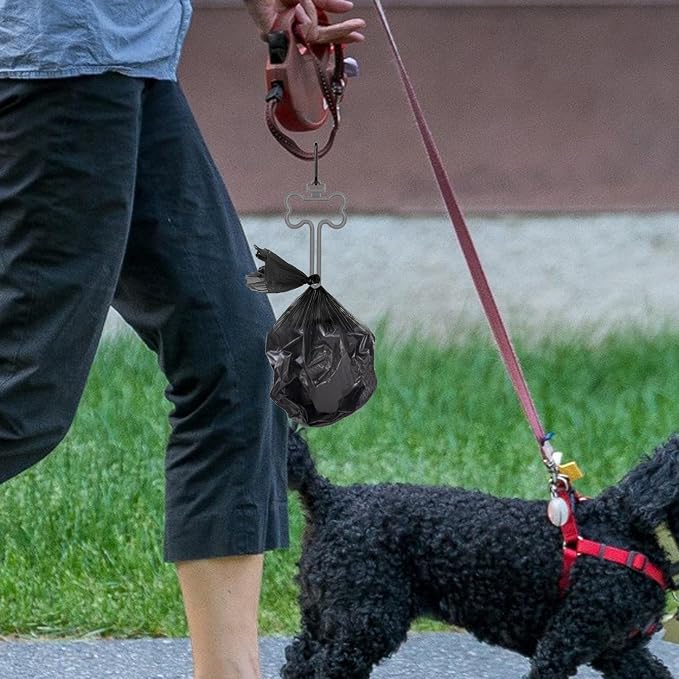 Dog Waste Bag Holder Pet Waste Bag Dispenser Dog Stuff Organizer | Portable Pet Waste Bag Dispenser Portable for Walking Travel Road Trips Puppy Active Outdoor Adventures