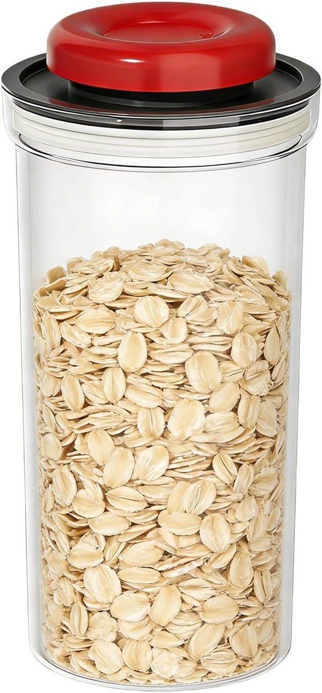 Cereal Containers Storage Stackable Leakproof Large Canister | Airtight Containers for Food Storage for Kitchen Pantry Cabinet Counter Fridge Organization Flour Sugar Rice Snack