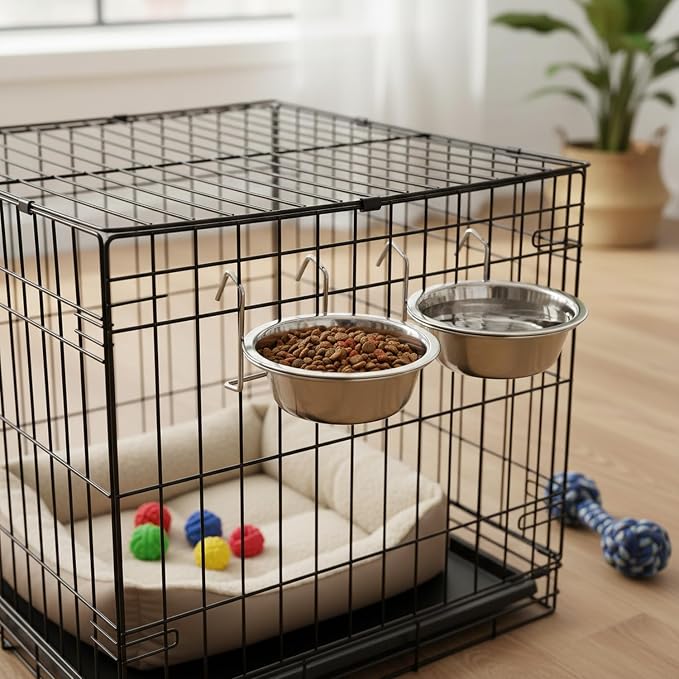 Hanging Bowl Holder for Wire Grids, Metal Dish Stand to Save Floor Space in Storage Units and Organizers (1 Pack)