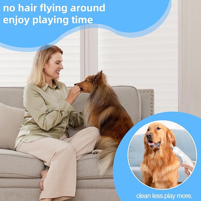 Undercoat Rake for Dogs & Cats, Deshedding Brush for Long haired Pets,Cat Brush for Shedding with Release Button,Best Dematting Comb&Deshedding Tool for Grooming
