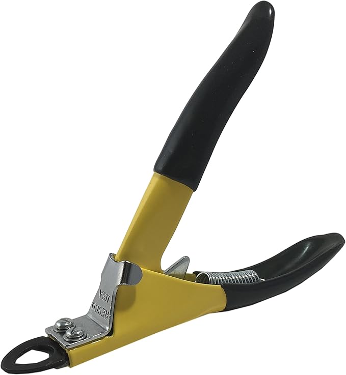 Resco Pet Nail Grooming Kit – USA-Made Professional Guillotine Trimmer Kit, Since 1937 – Yellow, Large Dogs