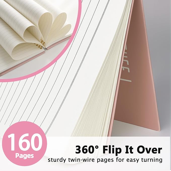 Funny Notebooks Journal, Sarcastic Notebooks for Work | Funny Office Gifts for Coworkers, Funny Notebooks for Work, Office Humor Gifts, Spiral Notebook 5.5x8.3 In(pink)