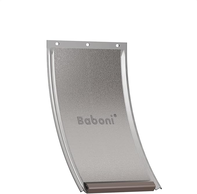 Baboni Replacement Flap for Dog and Cat Doors Including Screws, Small(5 1/8 in x 8 7/8 in)