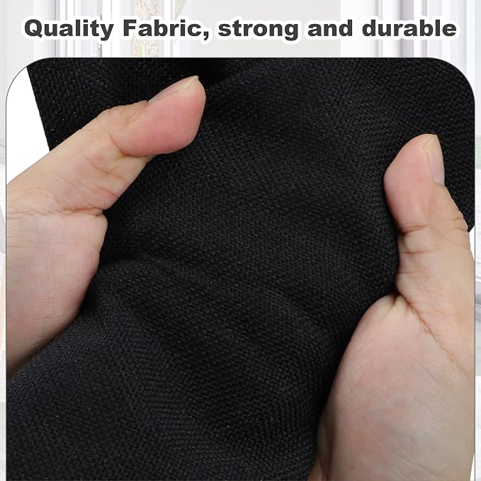 Graciadeco Medium 15" 21 Quart Collapsible Stackable Storage Bins with Lids, 1 Pack Black Foldable Fabric Closet Storage Boxes with Lids, 4 Handles Heavy-duty Linen Cube Baskets for Bedroom | 21 Quart 1 Pack Black Collapsible Stackable Linen Fabric 4 H...