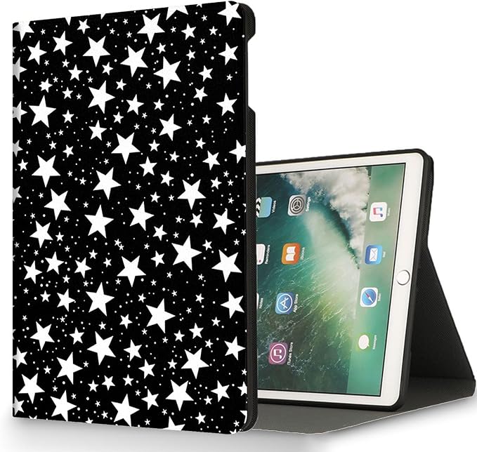 for Microsoft Surface Pro 11/10/9-13" 2024/2022 Tablet Case,Auto Wake/Sleep,Adjustable Stand Protective Cover - Star Pattern