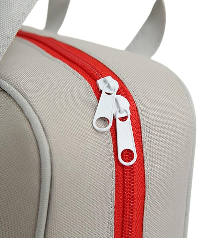 First Aid Bag Empty First Aid Kit Bag Travel Medical Pouch Camping Medicine Emergency Trauma Organizer Bags Portable for Outdoor Riding Working Car Nurse Pet Dog Cat Horse (Red)