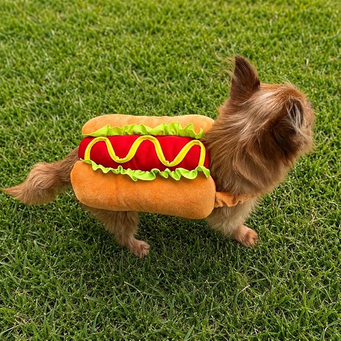 Delicious Hot Dog Pet Costume, Medium
