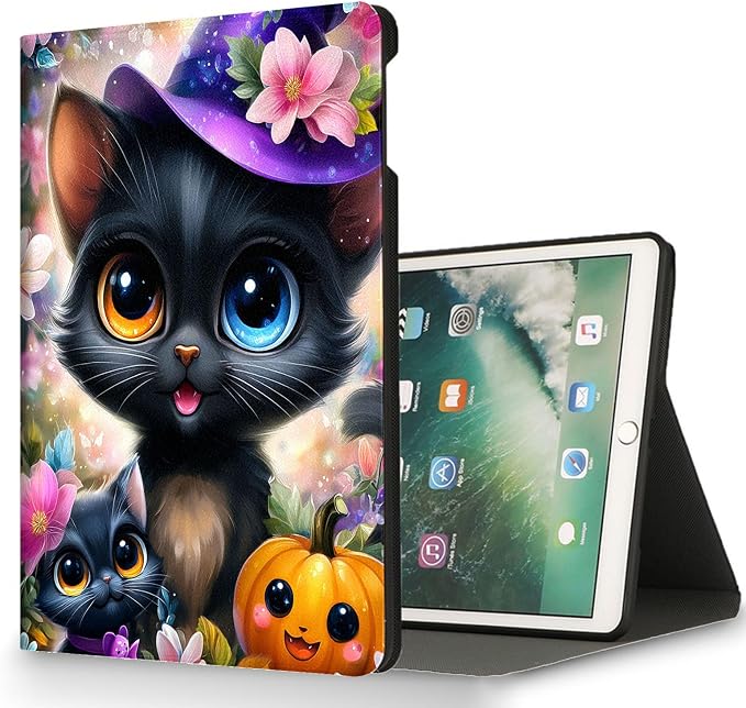 for Samsung Galaxy Tab S8/S7 2022/2020 11 Inch Model X700/X706/T870/T875/T878 Tablet Case,Auto Wake/Sleep,Adjustable Stand Protective Cover - Corgi Floral