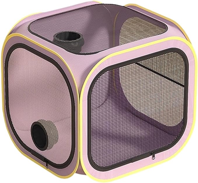 Cat Dryer Foldable Dog Drying Cage | Dog Blow Dryer Box for Puppy Dog Home Room Grooming Bath Wash Outdoor