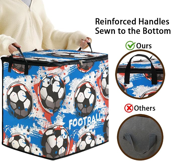 2pcs Blanket Storage Bag | Under Bed, Closet Organizers, 95L