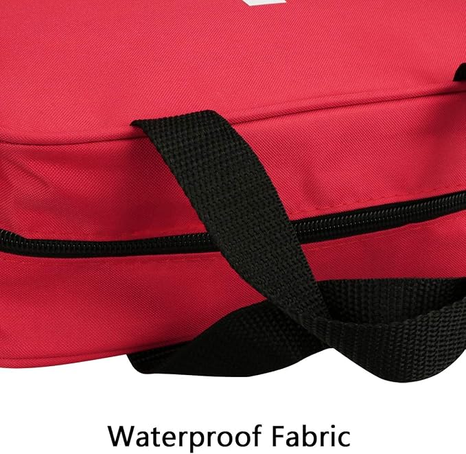 3 Pack Nylon First Aid Empty Kit,Compact and Lightweight First Aid Bag for Emergency at Home, Office, Car, Outdoors, Boat, Camping, Hiking(Bag Only)