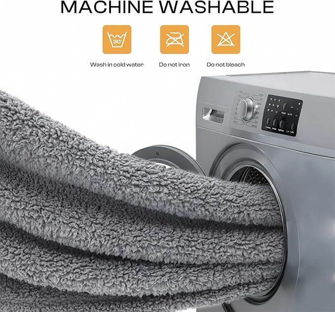 1 Pack 3 Calming Blankets Fluffy Premium Fleece Pet Blanket Soft Sherpa Throw for Dog Puppy Cat Grey Large (41" x31'') | Fluffy Throw Blanket Washeble for Crate Bed Couch Indoor. Cozy Pet Blanket, Puppy Essentials Dog gift,Grey,Large