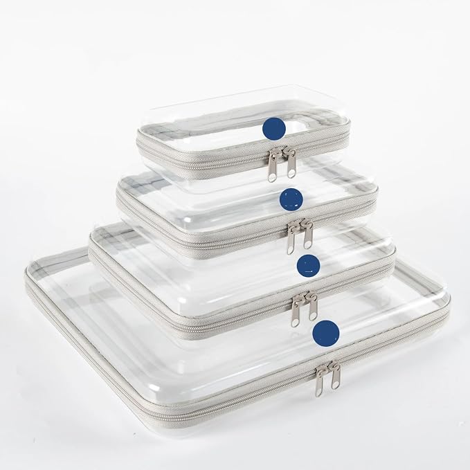 PET Travel Storage Box for Clothes, Cosmetics, and Stationery, Desktop Display Box