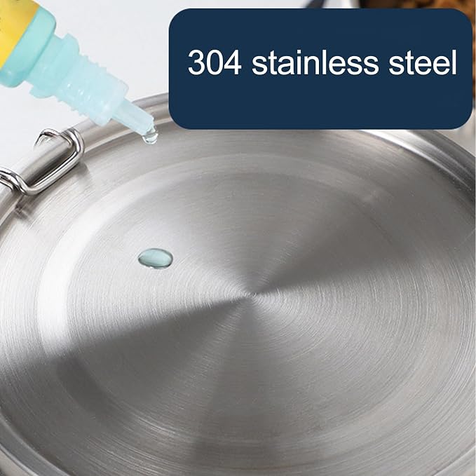 Metal Dog Food Storage Container, Stainless Steel Airtight Pet Food Canister with Lid, Cat Dog Food Holder Bin Cookie Jar Treats Container for Home Kitchen Farmhouse (1600ML)