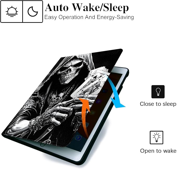 for Samsung Galaxy Tab A9 Plus/A9+ 5G 11 Inch 2023 Model X210/X215/X216/X218 Tablet Case,Auto Wake/Sleep,Adjustable Stand Protective Cover - Octopus Pattern