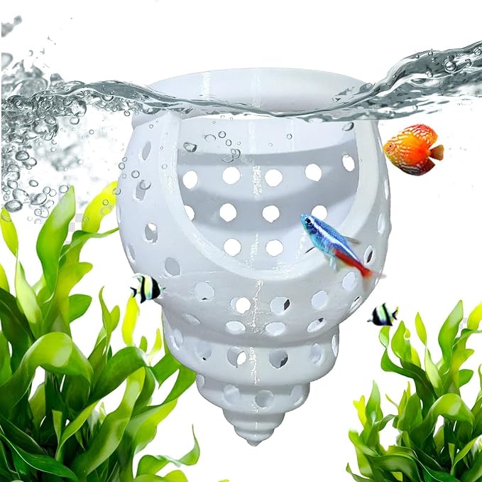 Floating Betta Bed, Fish Tank Decoration, Shrimp Cave Resting Spot with Soft Design, Aquarium Habitat Accessory, Relaxation Resting Stand, Betta Furniture for Home Office Bedroom