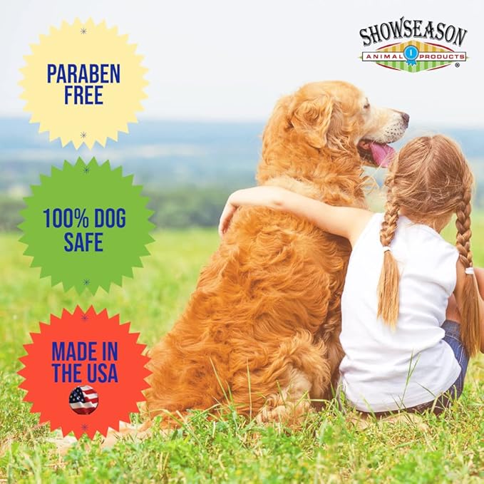 Showseason® Sugar Cookie Pet Conditioner 16 oz | Long-Lasting Odor Eliminator | Paraben-Free | Biodegradable and Non-Toxic | Made in USA