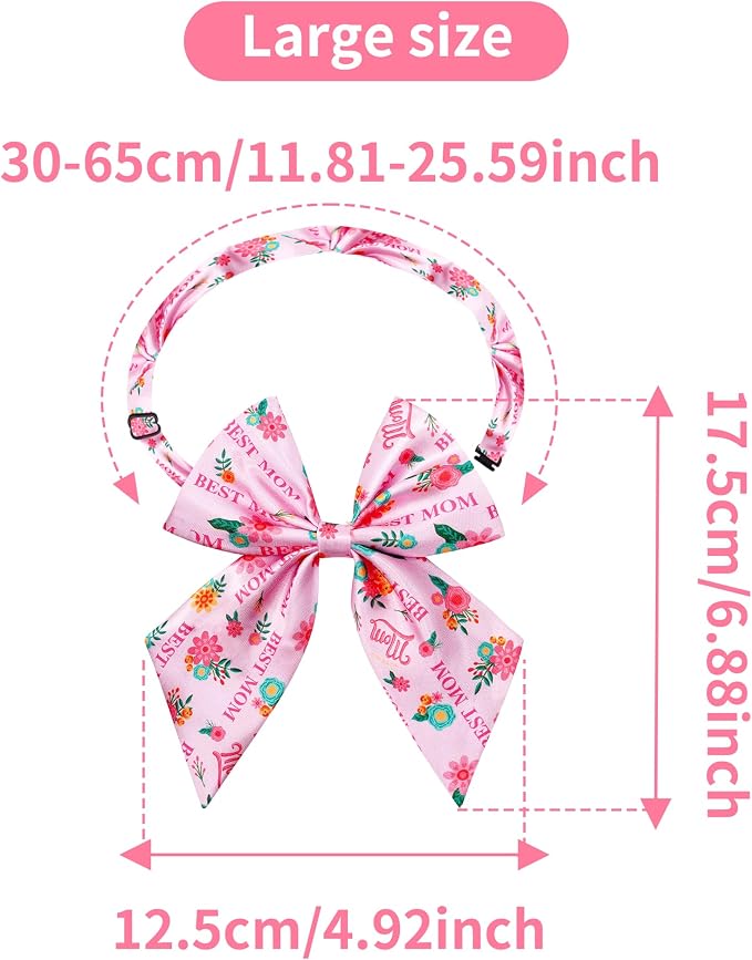 PET SHOW 10 Pack Holiday Sailor Dog Bowties for Large Dogs