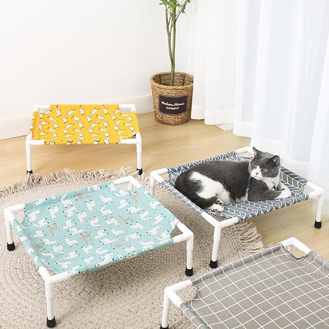 Pet Camp Bed Sheet Replacement Swing Bed Indoor Sleeping Nylon Sheet Swing Puppy Pet Sheets
